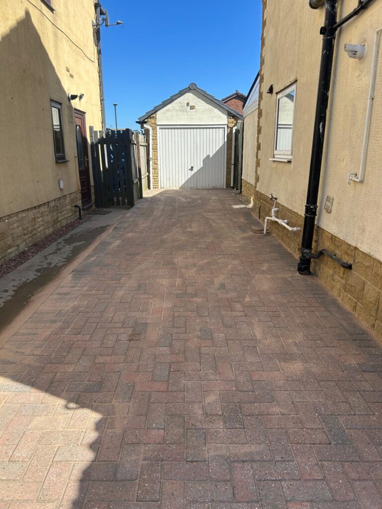 New Block Paved Drive